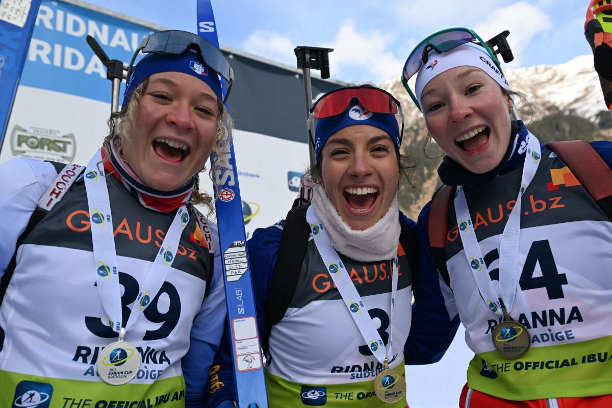 IBU Juniorencup in Ridnaun Val Ridanna Starke Leistungen von
